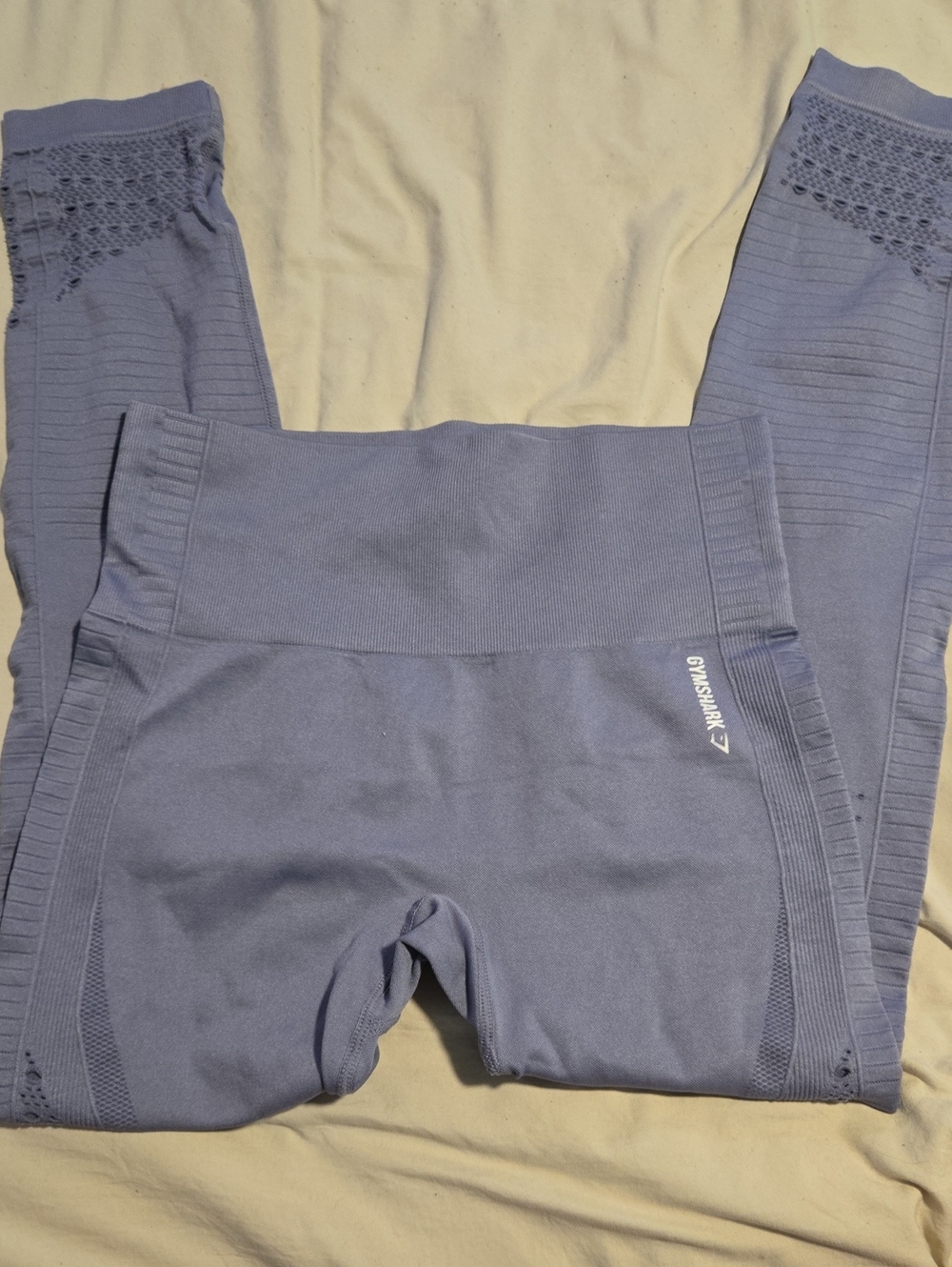 Gymshark Seamless High-Waist Leggings in Dusty Lavender